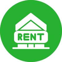 Rent Creative Icon Design vector