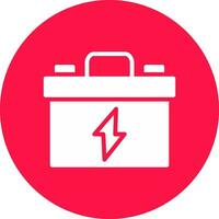 Battery Creative Icon Design vector