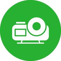 Projector Creative Icon Design vector