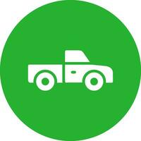 Pickup Truck Creative Icon Design vector