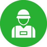 Archaeologist Creative Icon Design vector
