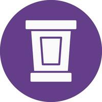 Witness Stand Creative Icon Design vector