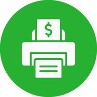Printer Creative Icon Design vector