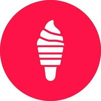 Ice Cream Creative Icon Design vector