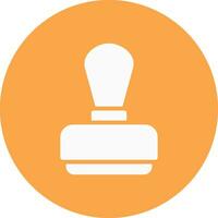 Stamp Creative Icon Design vector