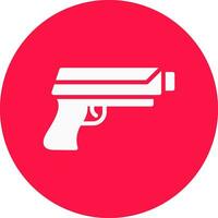 Gun Creative Icon Design vector