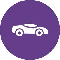 Sports Car Creative Icon Design vector