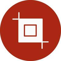 Crop Creative Icon Design vector