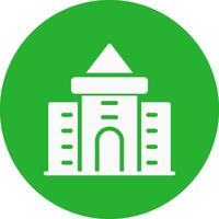 Castle Creative Icon Design vector