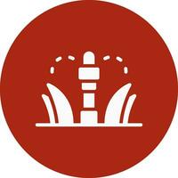 Sprinkler Creative Icon Design vector
