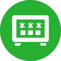 Safe Box Creative Icon Design vector