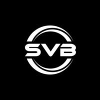 SVB Letter Logo Design, Inspiration for a Unique Identity. Modern Elegance and Creative Design. Watermark Your Success with the Striking this Logo. vector