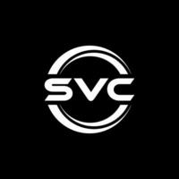 SVC Letter Logo Design, Inspiration for a Unique Identity. Modern Elegance and Creative Design. Watermark Your Success with the Striking this Logo. vector