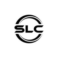 slc letra logo diseño, inspiración para un único identidad. moderno elegancia y creativo diseño. filigrana tu éxito con el sorprendentes esta logo. vector