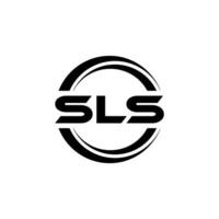 sls letra logo diseño, inspiración para un único identidad. moderno elegancia y creativo diseño. filigrana tu éxito con el sorprendentes esta logo. vector