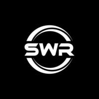 SWR Letter Logo Design, Inspiration for a Unique Identity. Modern Elegance and Creative Design. Watermark Your Success with the Striking this Logo. vector