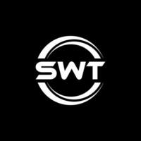 SWT Letter Logo Design, Inspiration for a Unique Identity. Modern Elegance and Creative Design. Watermark Your Success with the Striking this Logo. vector