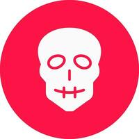 diseño de icono creativo de calavera vector