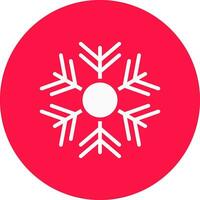 diseño de icono creativo de copo de nieve vector