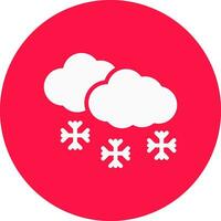 Snow Creative Icon Design vector