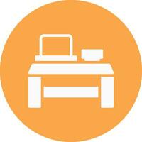 Desk Creative Icon Design vector