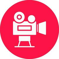 Video Camera Creative Icon Design vector