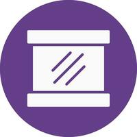 Mirror Creative Icon Design vector