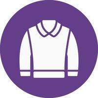 diseño de icono creativo de chaqueta vector