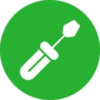 Screwdriver Creative Icon Design vector