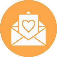 Love Letter Creative Icon Design vector