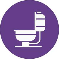 Toilet Creative Icon Design vector