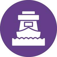 diseño de icono creativo de barco vector