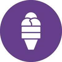 Ice Cream Creative Icon Design vector