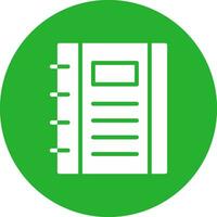 Notebook Creative Icon Design vector