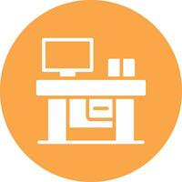 Desk Creative Icon Design vector