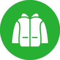 diseño de icono creativo de chaqueta vector