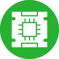 Processor Creative Icon Design vector