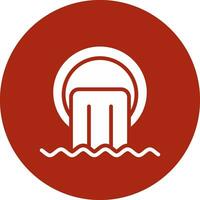 Sewer Creative Icon Design vector