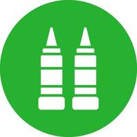 Bullets Creative Icon Design vector