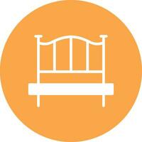 Bench Creative Icon Design vector