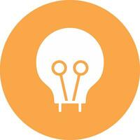 Light Bulb Creative Icon Design vector