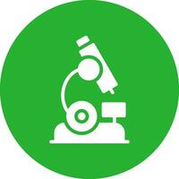 diseño de icono creativo de microscopio vector