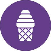 Ice Cream Creative Icon Design vector