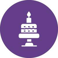 Birthday Cake Creative Icon Design vector