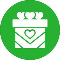 Wedding Gift Creative Icon Design vector