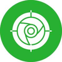Shutter Creative Icon Design vector