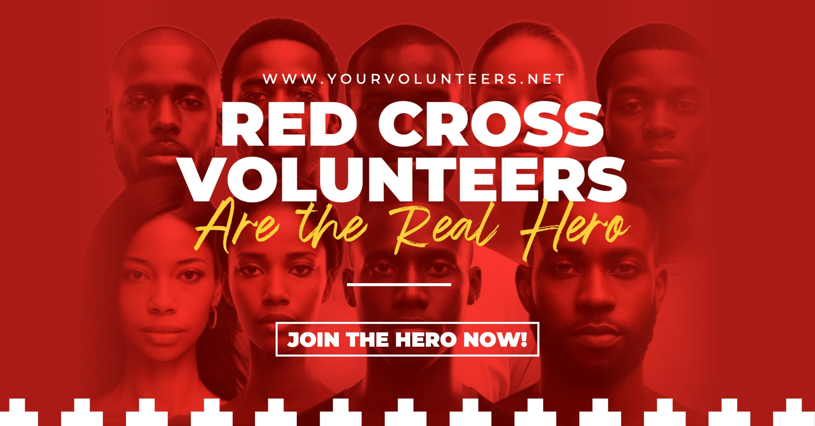 Red Cross Volunteer Facebook Ads Template