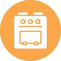 Oven Creative Icon Design vector