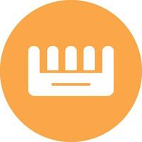 Comb Creative Icon Design vector