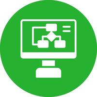 Algorithm Creative Icon Design vector